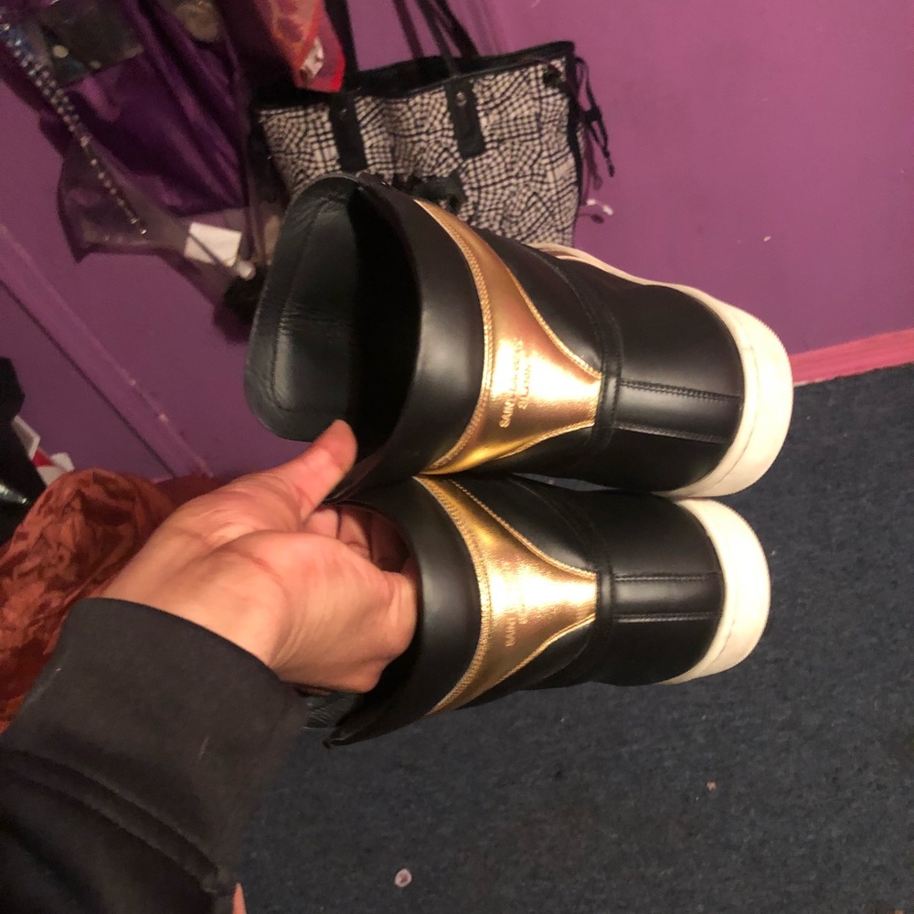 Saint Laurent High Top Sneakers - Picture 4 of 5